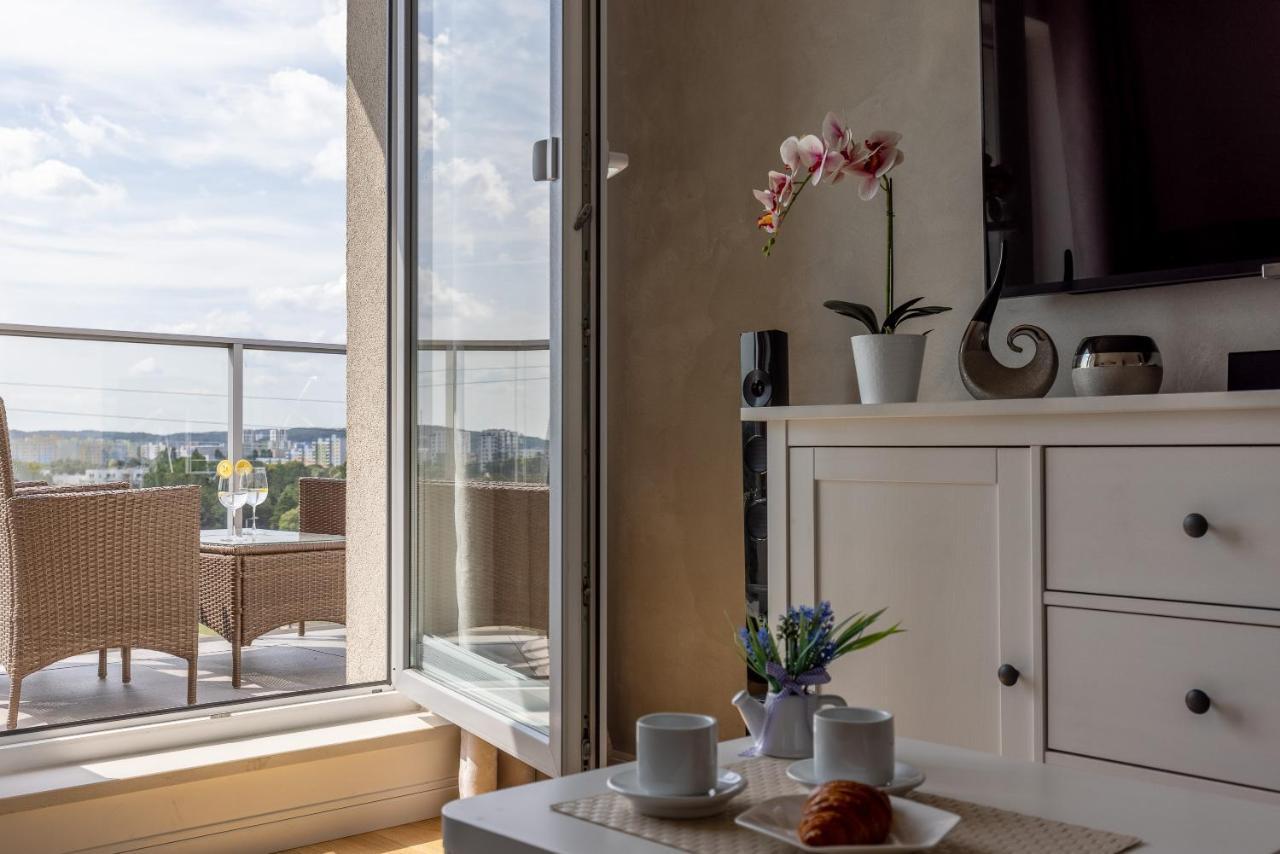 Pomorskie Apartamenty Baltica Towers Danzica Esterno foto