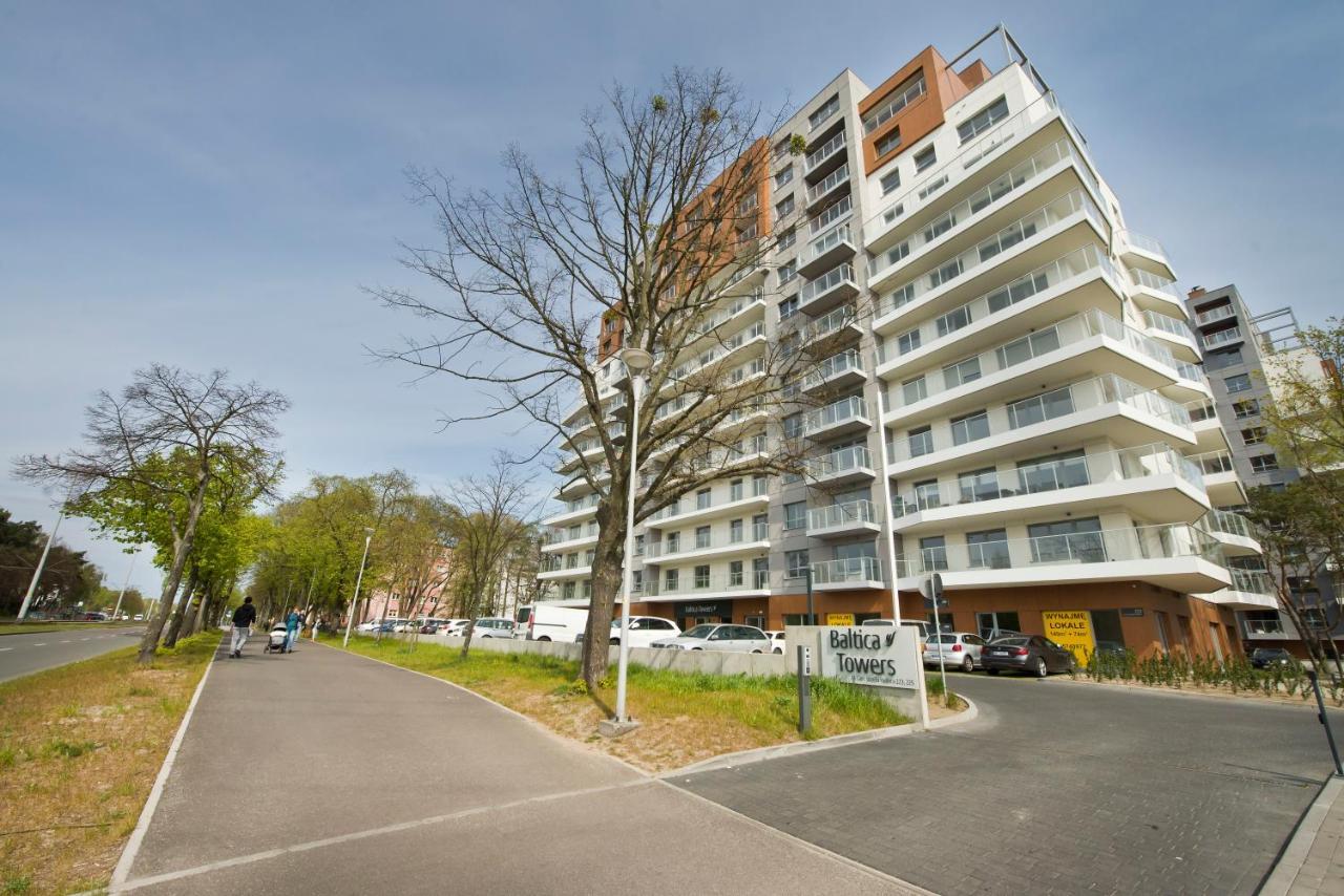 Pomorskie Apartamenty Baltica Towers Danzica Esterno foto