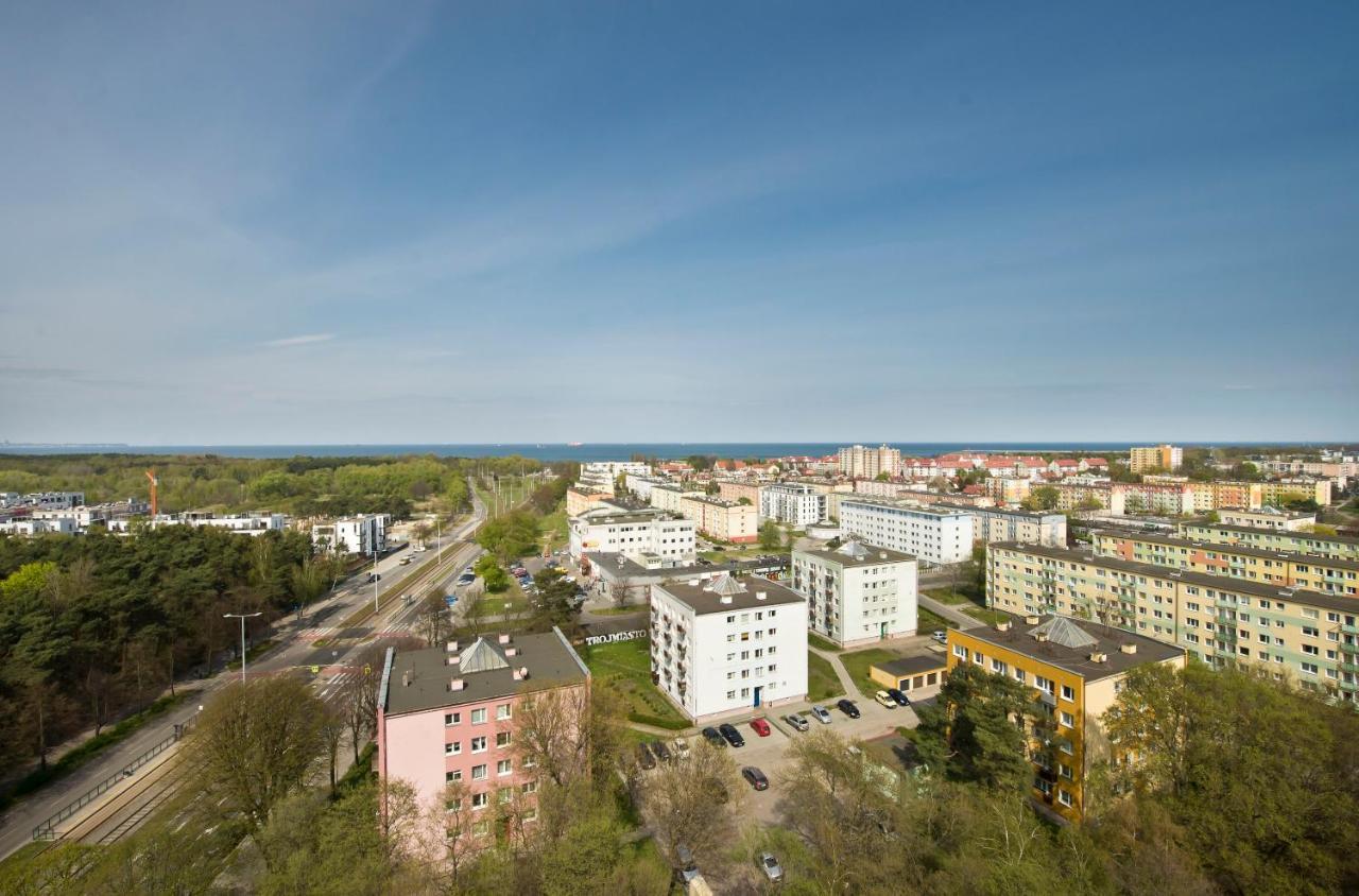 Pomorskie Apartamenty Baltica Towers Danzica Esterno foto